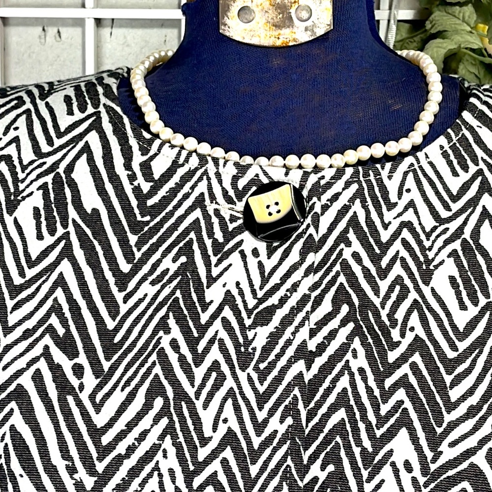 Cabi Zebra Print Tunic Blazer Size Large - image 4